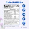 Arazo Nutrition Liver Cleanse Detox & Repair Formula  Milk Thistle Herbal Support Supplement: Silymarin, Beet, Artichoke, Dandelion, Chicory Root view 2