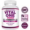 Arazo Nutrition Vital One Multivitamin for Women - Daily Wholefood Supplement - 90 Vegan Capsules view 2