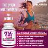 Arazo Nutrition Vital One Multivitamin for Women - Daily Wholefood Supplement - 90 Vegan Capsules view 4