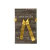  Kakkei Bag Workshop FER-35 Drawstring Bag with Ribbon, Non-Woven Fabric, English Character Brown, SS, Pack of 10 view 2