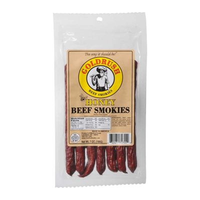 Gold Rush Beef Sticks 7oz. Package (Honey)