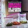 Ziploc 2 Gallon Food Storage Bags, Grip 'n Seal Technology for Easier Grip, Open, and Close, 36 Bags Total view 3