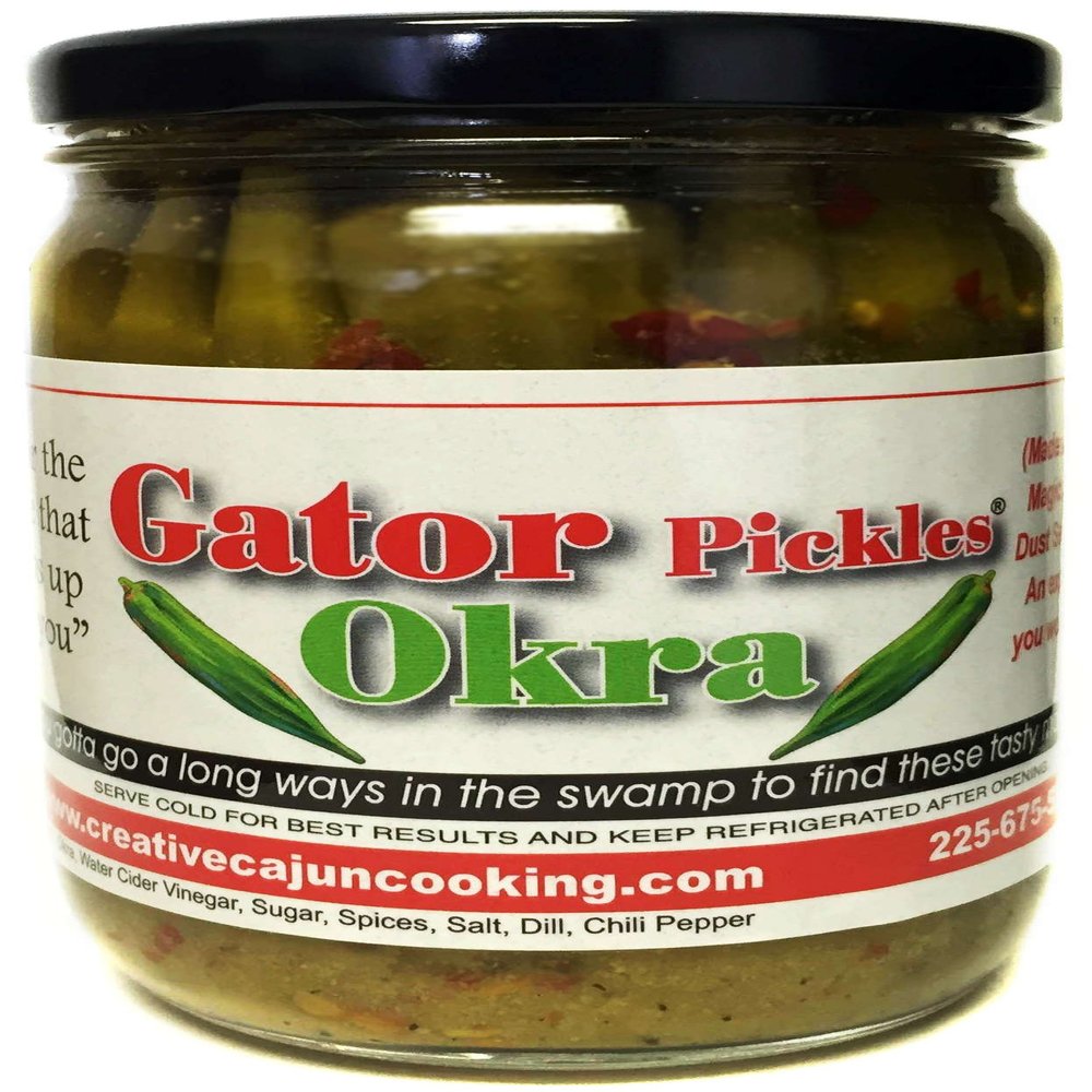 Gator Pickles Okra