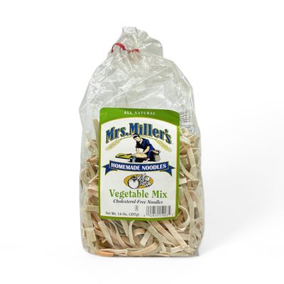 Mrs. Miller's Cholesterol-Free Vegetable Mix Noodles, 14 Oz.