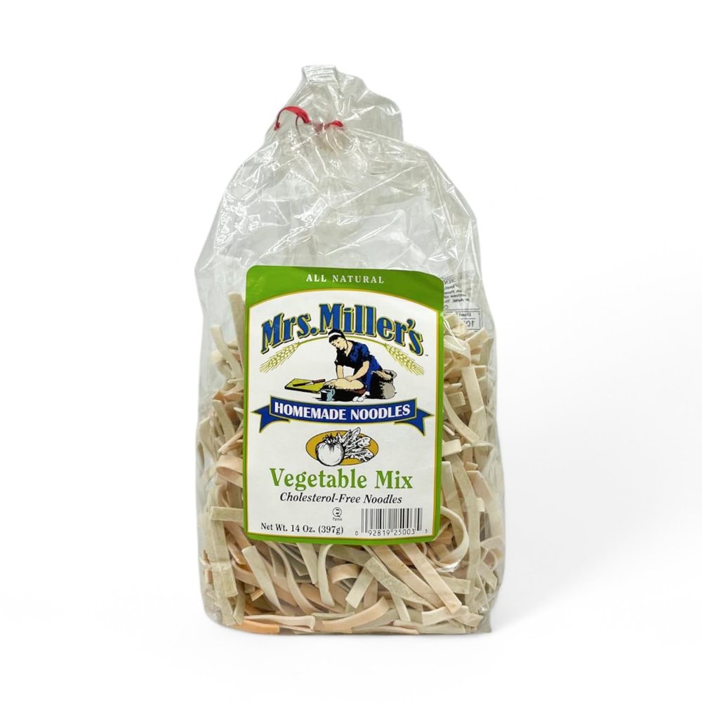 Mrs. Miller's Cholesterol-Free Vegetable Mix Noodles, 14 Oz.