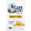 Cape Cod Potato Chips, Original Kettle Chips, 14 Oz Party Size view 1