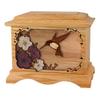 Wood Cremation Urn - Oak Hummingbird Ambassador view 1