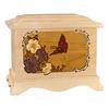 Wood Cremation Urn - Maple Butterfly Ambassador view 1