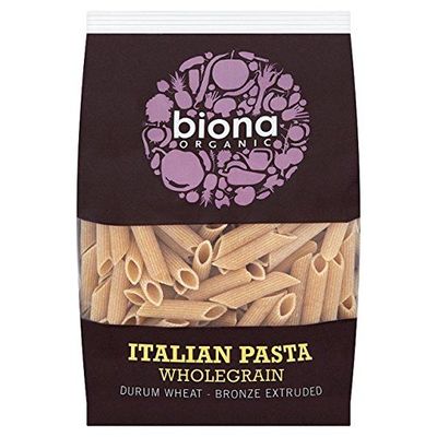 Biona Organic Bronze-Extruded Wholewheat Penne - 500g