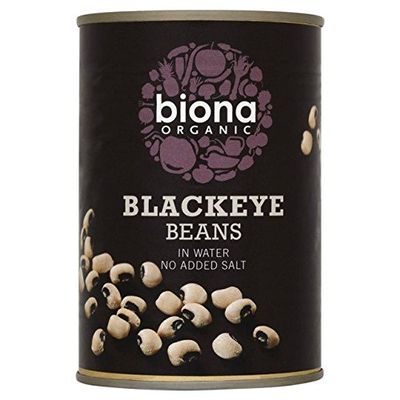 Biona Organic Blackeye Beans in Water - 400g