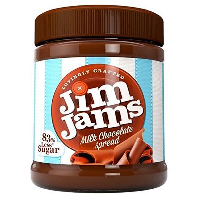 JimJams 83% Less Sugar Milk Chocolate Spread - 350g