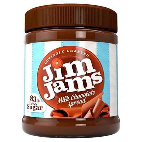 JimJams 83% Less Sugar Milk Chocolate Spread - 350g