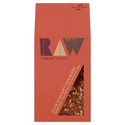 Raw Health Organic Flax Piquant Crackers - 90g