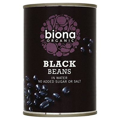 Biona Organic Black Beans in Water - 400g
