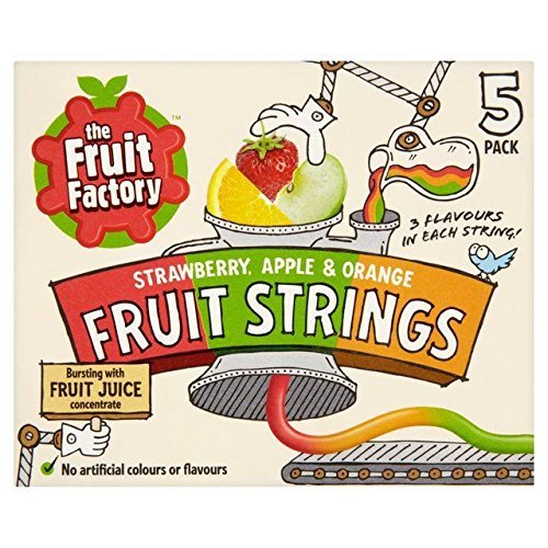 The Fruit Factory Strawberry, Apple & Orange Fruit Strings - 100g