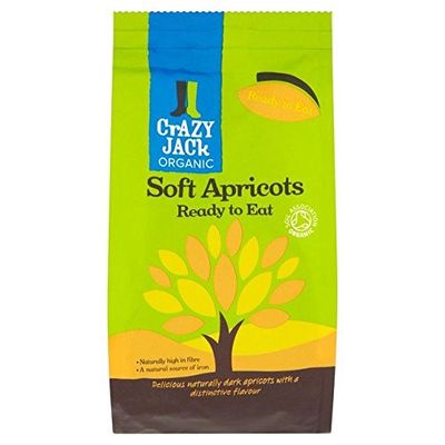 Crazy Jack Organic Soft Ready To Eat Apricots - 250g