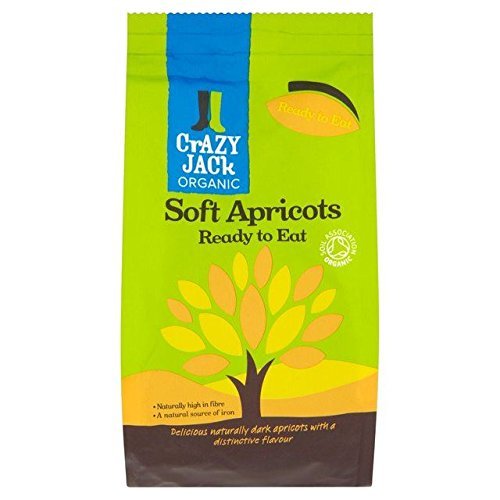 Crazy Jack Organic Soft Ready To Eat Apricots - 250g