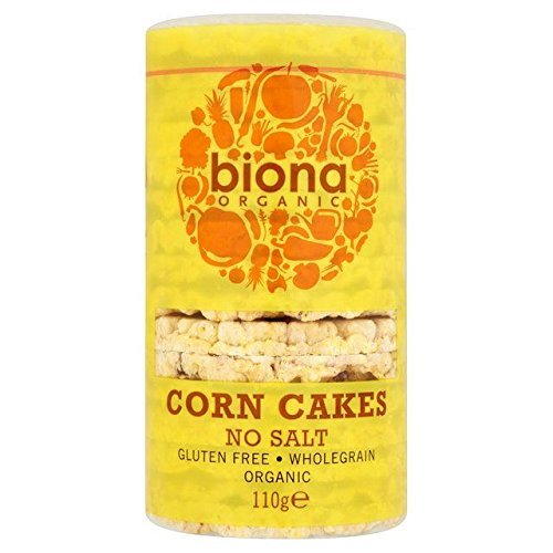 Biona Organic Corn Cakes No Salt - 110g
