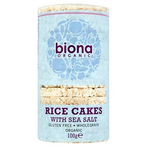 Biona Organic Rice Cakes With Sea Salt - 100g
