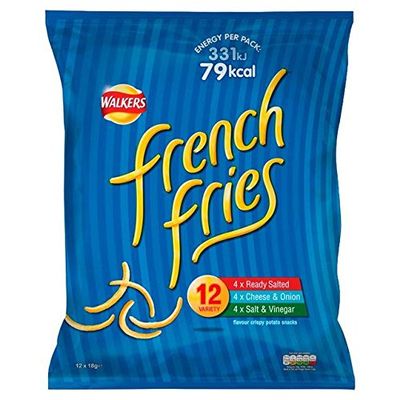 French Fries Variety Snacks 18g x - 12 per pack