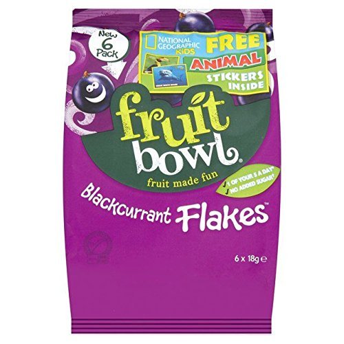Fruit Bowl Fruit Flakes Blackcurrant - 5 x 20g