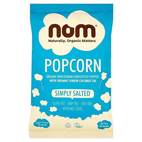 Nom Organic Simply Salted Popcorn - 20g