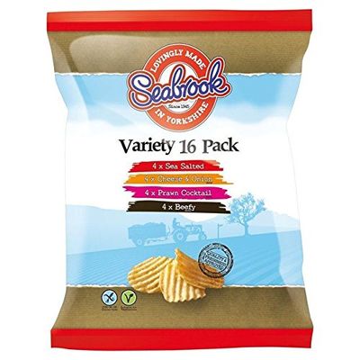 Seabrook Variety Multipack 25g x - 16 per pack