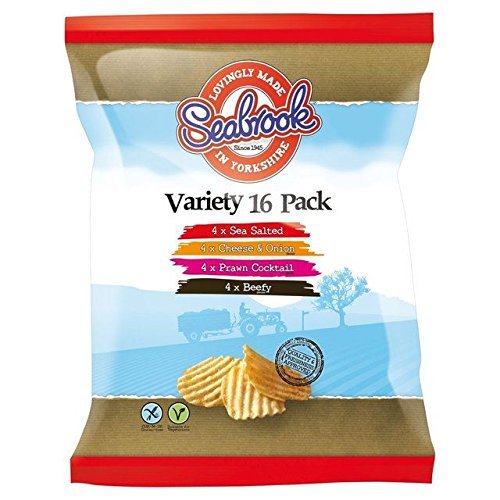 Seabrook Variety Multipack 25g x - 16 per pack