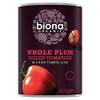 Biona Organic Whole Plum Peeled Tomatoes - 400g view 1