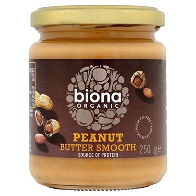 Biona Organic Peanut Butter Smooth (free from Palm Fat) - 250g
