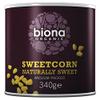 Biona Organic Sweetcorn - no added sugar - 340g view 1