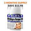 BioLab Rx Migra Resque Cream - Natural Headache Relieving Formula - Migraine Headaches - Tension Headaches - Cluster Headaches view 4