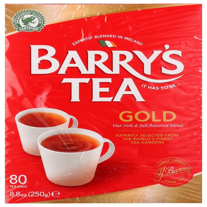 Barry's Gold Blend Tea 8.8 oz each (6 Items Per Order)
