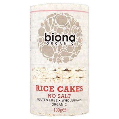 Biona Organic Rice Cakes No Salt - 100g