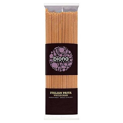 Biona Organic Bronze-Extruded Wholewheat Spaghetti - 500g