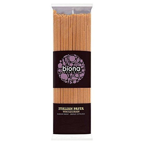 Biona Organic Bronze-Extruded Wholewheat Spaghetti - 500g