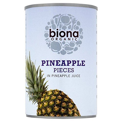 Biona Organic Pineapple Pieces - 400g