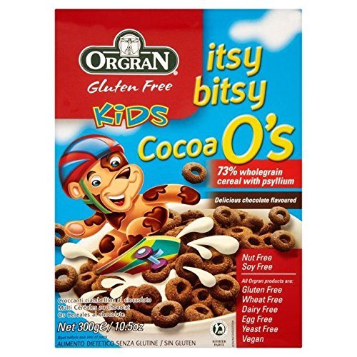 Orgran Gluten Free Itsy Bitsy Cocoa O's - 300g
