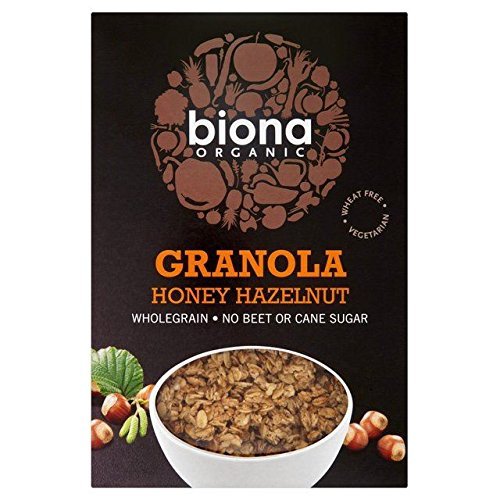Biona Organic Honey & Hazel Crunchy Granola - 375g