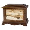 Wood Cremation Urn - Walnut Tropical Beach Ambassador view 1