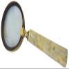 Kartique 3 Inch Magnifying Glass in White bar Shape Handle- Hand Lens/Magnifier/Reading view 1