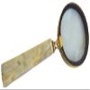 Kartique 3 Inch Magnifying Glass in White bar Shape Handle- Hand Lens/Magnifier/Reading view 2