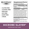 BIORAY Daily Microbe Slayer - 2 fl oz - Promotes Balance of Intestinal Microbes & Nourishes The Liver - Non-GMO, Vegetarian, Gluten Free view 2