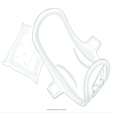Peri-Pads Winged - Item Number 1580A - 192 Each / Case -
