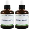 2X DMSO 99.9% Pharma grade ingredients | Low odor - Dimethyl sulfoxide liquid | 2X 3.4 Oz - 2X 100 ml | High purity | Set of two | Heiltropfen view 1