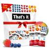 That's it. Variety Pack 100% Natural Real Fruit Bar, Best High Fiber Vegan, Gluten Free Healthy Snack, Paleo for Children & Adults, Non GMO No Added Sugar, No Preservatives Energy Food (12 Pack) view 1