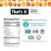 That's it. Variety Pack 100% Natural Real Fruit Bar, Best High Fiber Vegan, Gluten Free Healthy Snack, Paleo for Children & Adults, Non GMO No Added Sugar, No Preservatives Energy Food (12 Pack) view 4