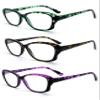 EYE ZOOM 3 Pack Stylish Cat Eye Style Reading Glasses for Women, Tortoise, +2.25