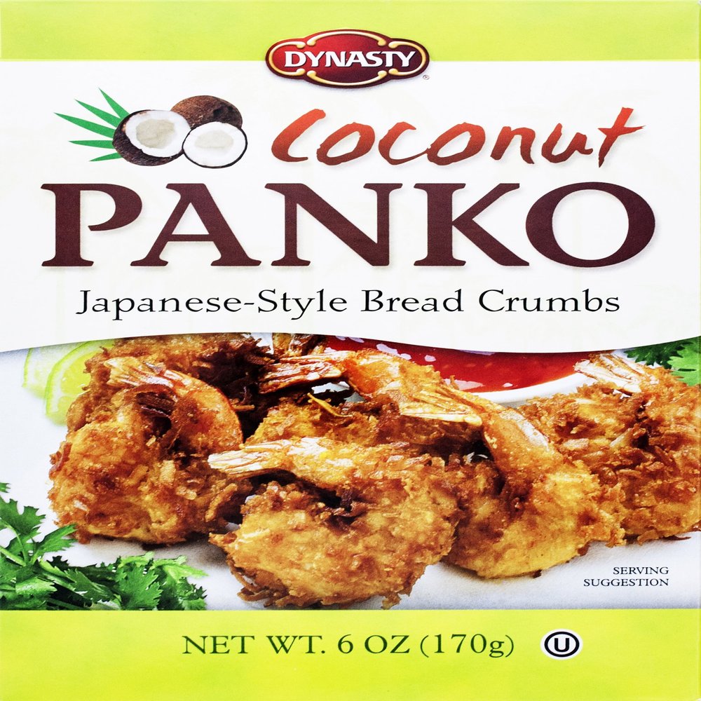 Dynasty Panko, Coconut, 6 Ounce (Pack of 12)