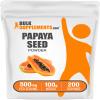 Bulksupplements.com Papaya Seed Powder (3.52 Ounce (Pack of 1)) view 1